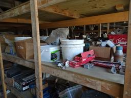 Contents of Shelves: Fasteners and Hardware (BUYER MUST LOAD)