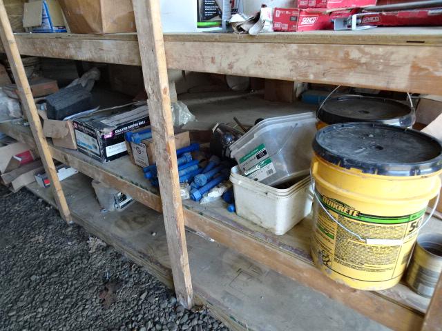Contents of Shelves: Fasteners and Hardware (BUYER MUST LOAD)