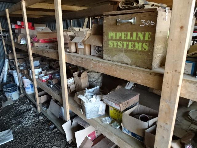 Contents of Shelves: Fasteners and Hardware (BUYER MUST LOAD)