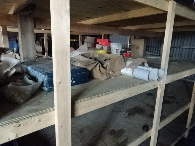 Contents of Shelves: Fasteners and Hardware (BUYER MUST LOAD)