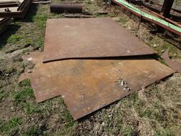 (3) Rebar Racks and Miscellaneous Steel