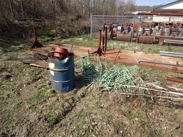 (3) Rebar Racks and Miscellaneous Steel