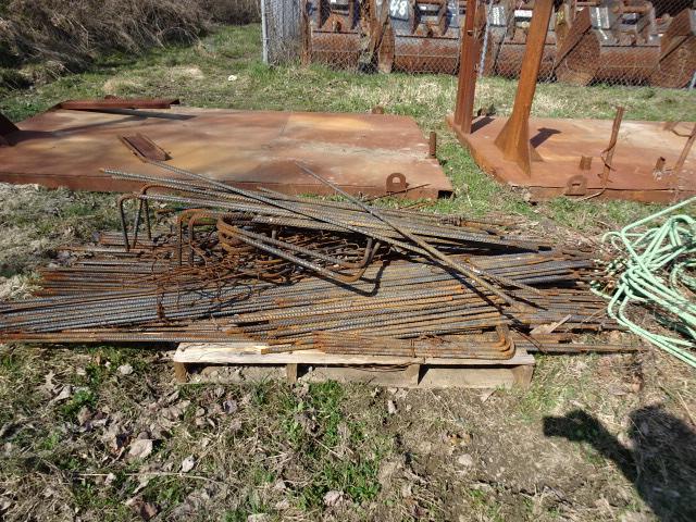 (3) Rebar Racks and Miscellaneous Steel