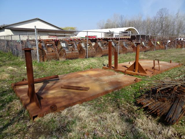 (3) Rebar Racks and Miscellaneous Steel