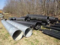Plastic and Galvanized Pipe and Fittings