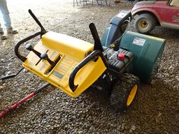 YARDMAN 30" Gas Powered Snow Blower, 10HP. In good condition.
