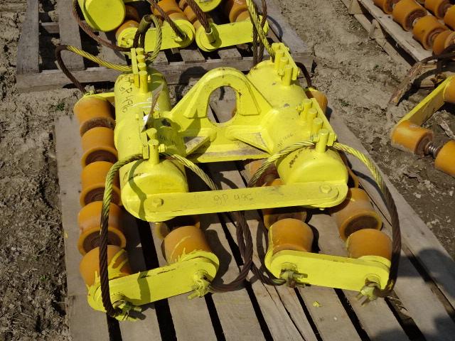 (GP-496) DMI Model RC, 6"-12" Pipe Roller Cradle, s/n 3834 In good conditio