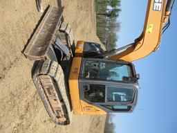 (Unit #TH238)  2015 CASE Model CX75C-SR Midi Excavator, s/n DAC075K6NFS6A12
