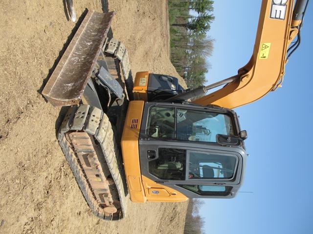 (Unit #TH238)  2015 CASE Model CX75C-SR Midi Excavator, s/n DAC075K6NFS6A12