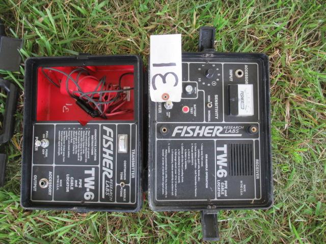 FISHER TW-6 Pipe and Cable Locator