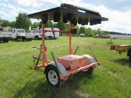 (Unit #AB215) WANCO Portable Solar Powered Arrow Board Model WTSP75-LSA, s/