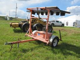 (Unit #AB215) WANCO Portable Solar Powered Arrow Board Model WTSP75-LSA, s/