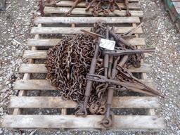 (4 Pallets) Chains and Binders