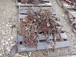 (4 Pallets) Chains and Binders
