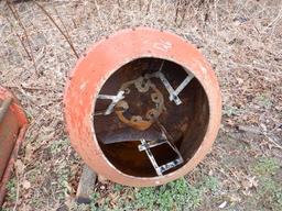 MIXER 80, Hydraulic Mortar Mixer Attachment (3-Point Hitch)