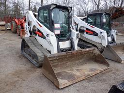 2017 BOBCAT Model T650 Crawler Skid Steer Loader, s/n ALJG20875, powered by