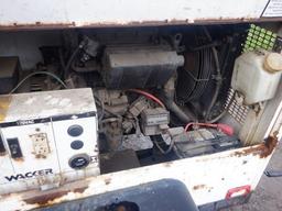 WACKER Model LTC4L Portable Light Plant, s/n 5474368, powered by Lombardini 3 cylinder diesel