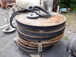 (7) 60" Pipe Plugs, with pneumatic bladder