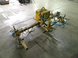 2002 ANVER Model VP1, 1,500 lb Vacuum Lifter, s/n 200637-5, with VP1 Vac-Pack vacuum generator, (6)