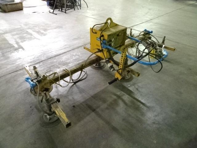 2002 ANVER Model VP1, 1,500 lb Vacuum Lifter, s/n 200637-5, with VP1 Vac-Pack vacuum generator, (6)