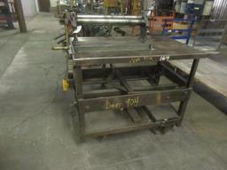 Pyramid Roller and Adjustable Height Table