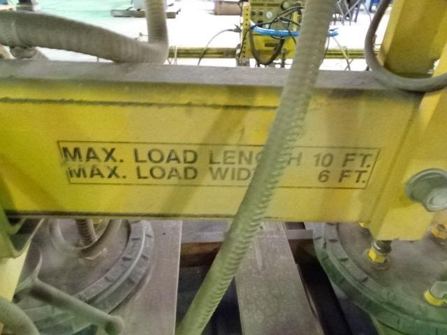 1999 ANVER 6,000 lb Vacuum Lifter, s/n 997598, 110 volt, single phase, equipped with VPF-3 Vac-Pack