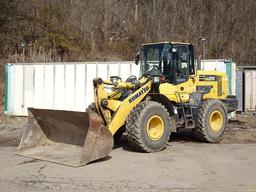 2014 KOMATSU Model WA270-7 Rubber Tired Loader, s/n 80407, powered by Komatsu diesel engine and