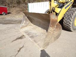 2014 KOMATSU Model WA270-7 Rubber Tired Loader, s/n 80407, powered by Komatsu diesel engine and