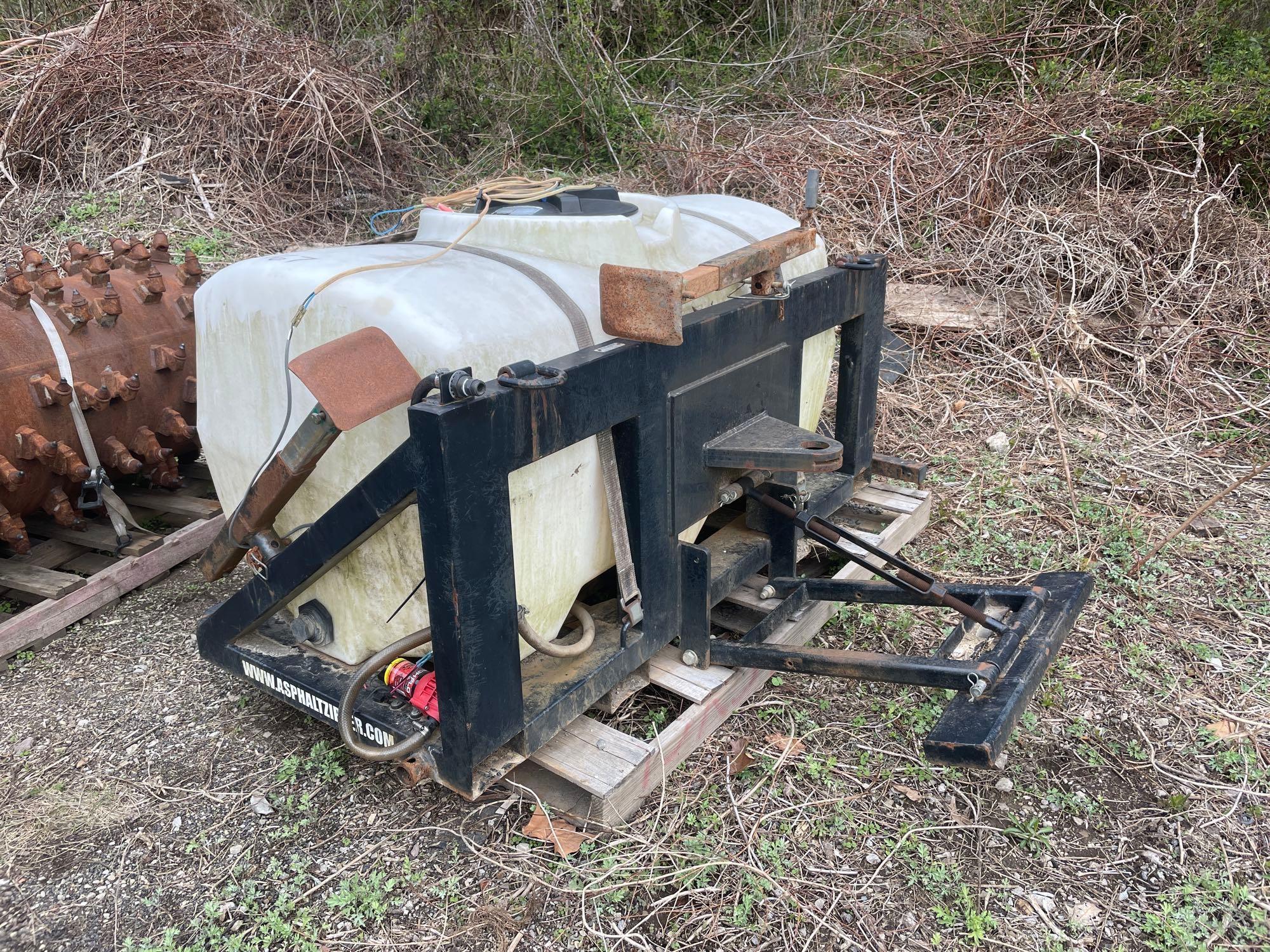 2006 ASPHALT ZIPPER Model AZ-550B Milling Attachment, s/n 50000383, powered by Cummins diesel