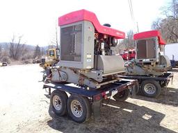 2006 ASPHALT ZIPPER Model AZ-550B Milling Attachment, s/n 50000383, powered by Cummins diesel