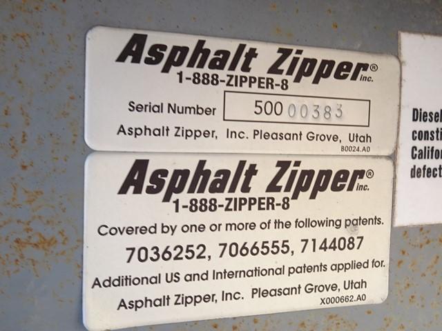 2006 ASPHALT ZIPPER Model AZ-550B Milling Attachment, s/n 50000383, powered by Cummins diesel