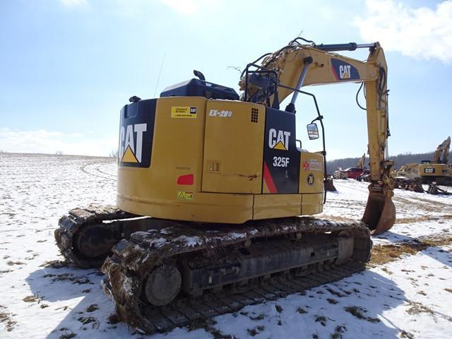 2018 CATERPILLAR Model 325F LCR Hydraulic Excavator, s/n NDJ20246, powered by Cat C4.4 diesel engine