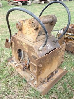 NPK C6-B Plate Compactor, s/n 08269 (PC120/PC128/314C/314D/314E/ED150) (AT-101) (Derry Lane -
