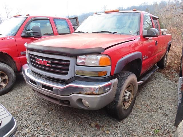 2005 GMC Model 3500, 4x4 Quad Cab Pickup Truck, VIN# 1GTHK39235E191488, powered by Duramax 6.6L