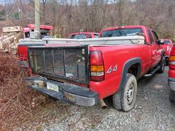 2005 GMC Model 3500, 4x4 Quad Cab Pickup Truck, VIN# 1GTHK39235E191488, powered by Duramax 6.6L