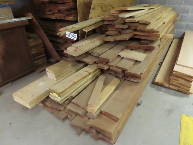 Approximately (2,000 Board Feet) Cherry, White Oak, Red Oak, Maple, and White Pine in 8.5", 10.5",