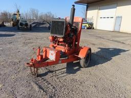 1991 GODWIN Model CD100, 4" Portable Pump, s/n 914886-17, powered by Kubota diesel engine, equipped