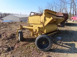 BAILBUSTER 6' Round Bale Processor, equipped with PTO driven hydraulics, hydraulic bale loader, 6'