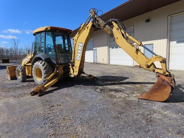 2001 JOHN DEERE Model 310SG, 4x4 Tractor Loader Extend-A-Hoe, s/n 895944, powered by JD 4 cylinder