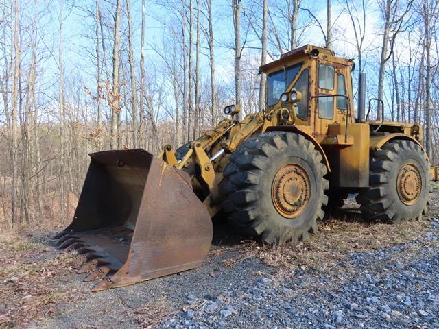 1974 CATERPILLAR Model 988 Rubber Tired Loader, s/n 87A8328, powered by Cat 6 cylinder diesel engine