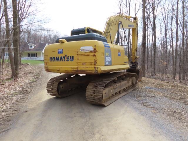 2013 KOMATSU Model PC160LC-8 Hydraulic Excavator, s/n 25515, powered by Komastu 4 cylinder diesel