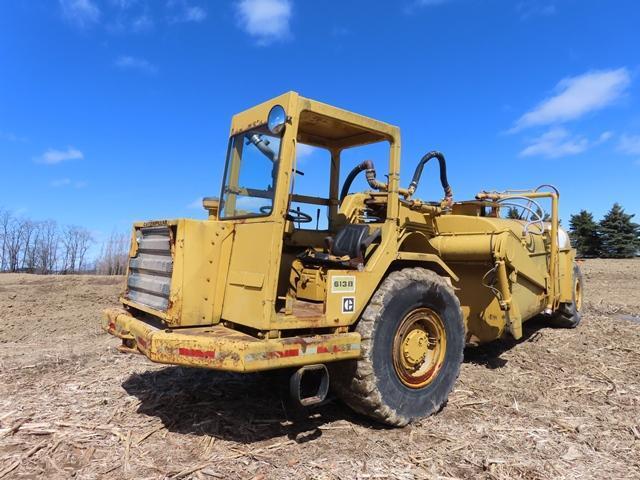 1978 CATERPILLAR Model 613B Articulated Water Wagon, s/n 38W5122, powered by Cat 3208 diesel engine