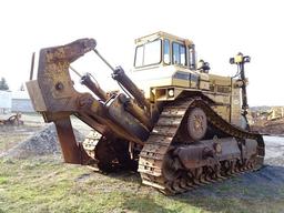 1988 CATERPILLAR Model D10N Crawler Tractor, s/n 2YD00448, powered by Cat 3412 diesel engine and