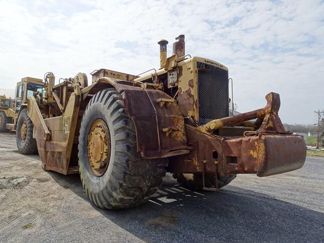 1983 CATERPILLAR Model 637D Tandem Motor Scraper, s/n 27W01671, powered by Cat 3408 diesel engine