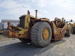 1983 CATERPILLAR Model 637D Tandem Motor Scraper, s/n 27W01671, powered by Cat 3408 diesel engine