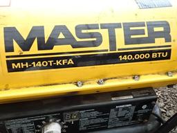 MASTER 140,000BTU Kerosene Torpedo Heater