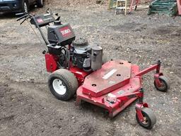 TORO Commercial 48" Walk Behind Zero Turn Mower, Kawasaki gas engine, hydrostatic drive