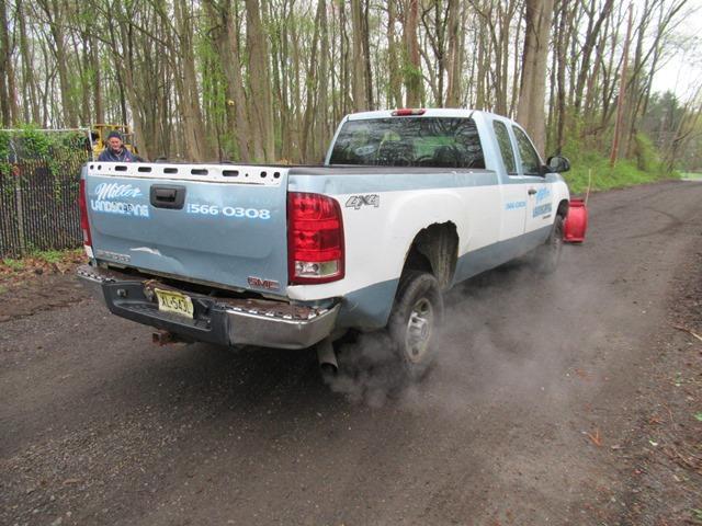 2008 GMC Model 2500HD, 4x4 Extended Cab Pickup Truck, VIN# 1GTHK29K98E121654, powered by Vortec 6.0L