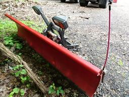 WESTERN 8'6" Plow Blade, with hoist and lights