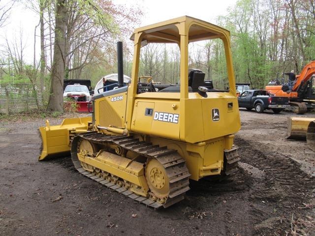 1999 JOHN DEERE Model 450H Crawler Tractor, s/n 879473, powered by JD diesel engine and hydrostatic